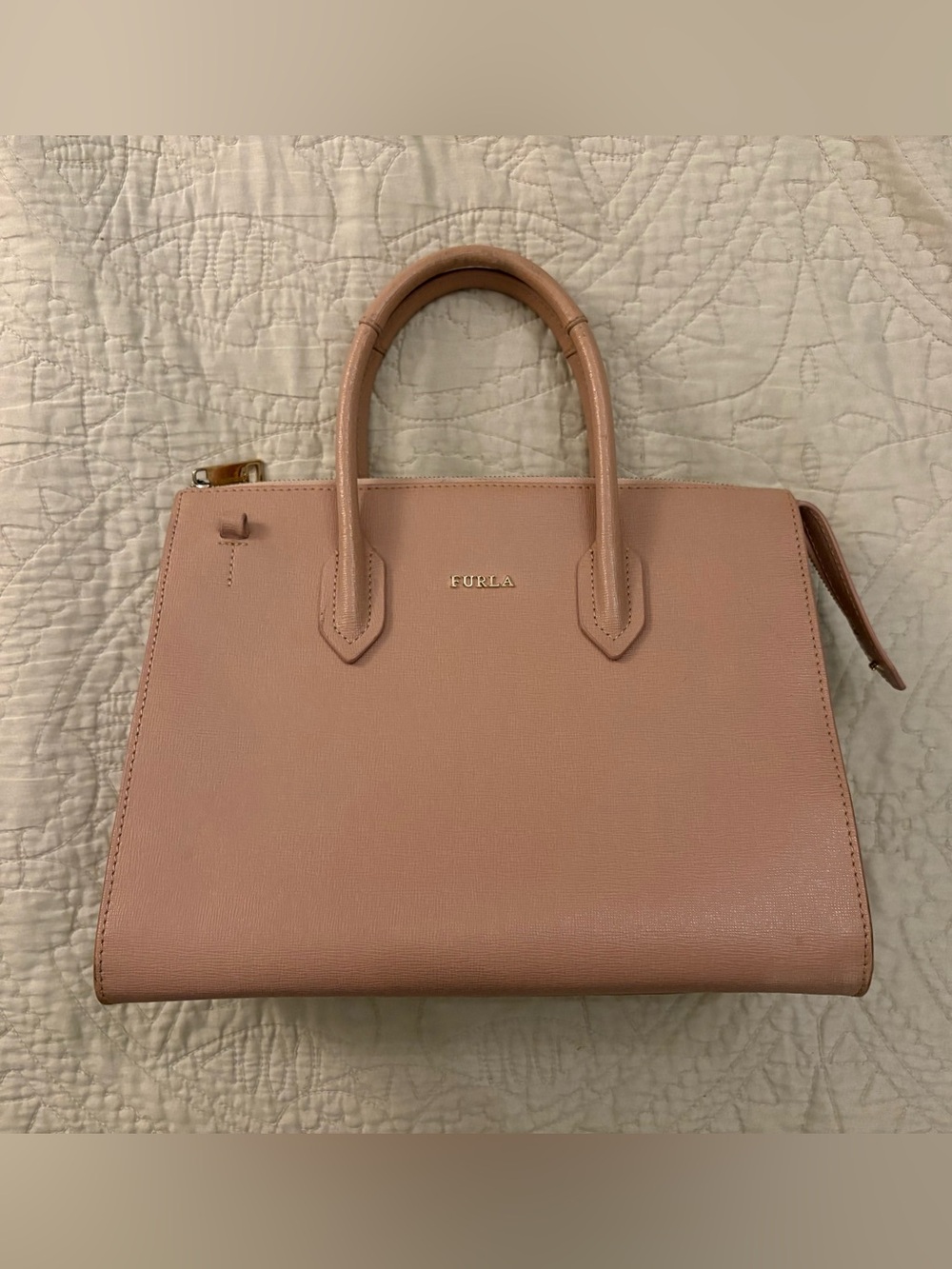 Furla Moonstone Pin M Satchel